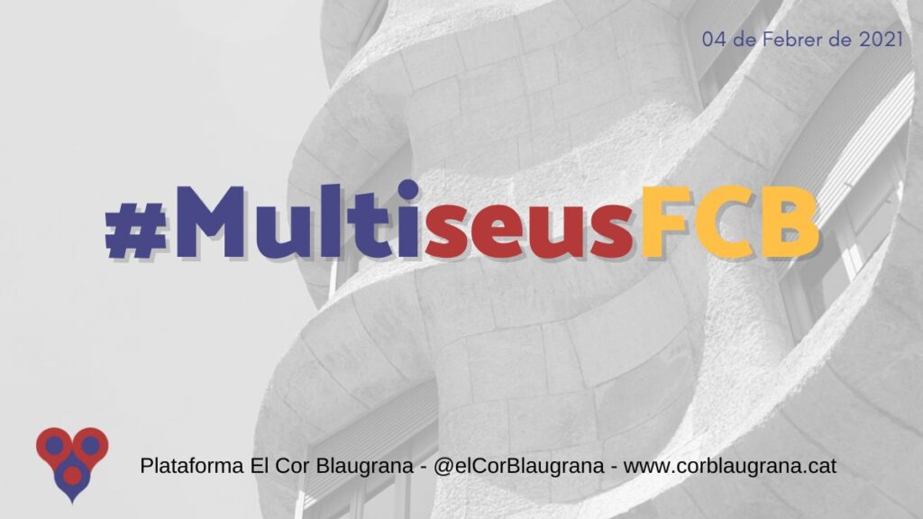 Campaña #MultiseusFCB, para tener más sedes electorales, y favorerer la participación en las elecciones delFC Barcelona